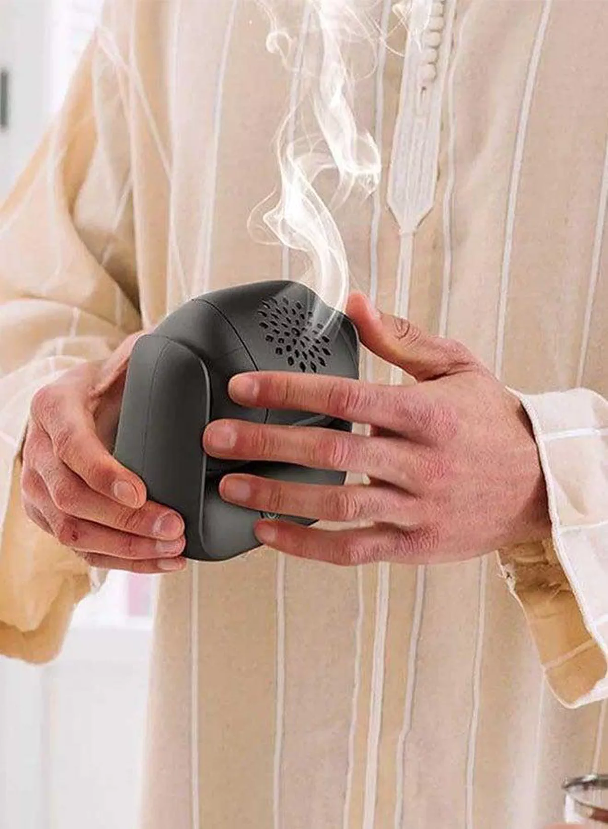 Rotating Electric Incense Burner with 90° Adjustable Angle, LED Indicator, 700°C High-Temperature Heating, 1500mAh Rechargeable Battery, and Type-C Fast Charging, Perfect for Bukhoor, Home, Office, and Car-7-7