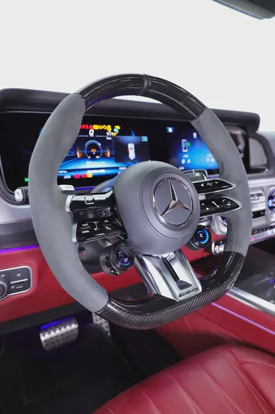 G63 GCC DOUBLE NIGHT PACKAGE - FULL EXT/INT CARBON + REAR MONITOR + 5 YEARS WARRANTY+SERVICE GARGASH-4
