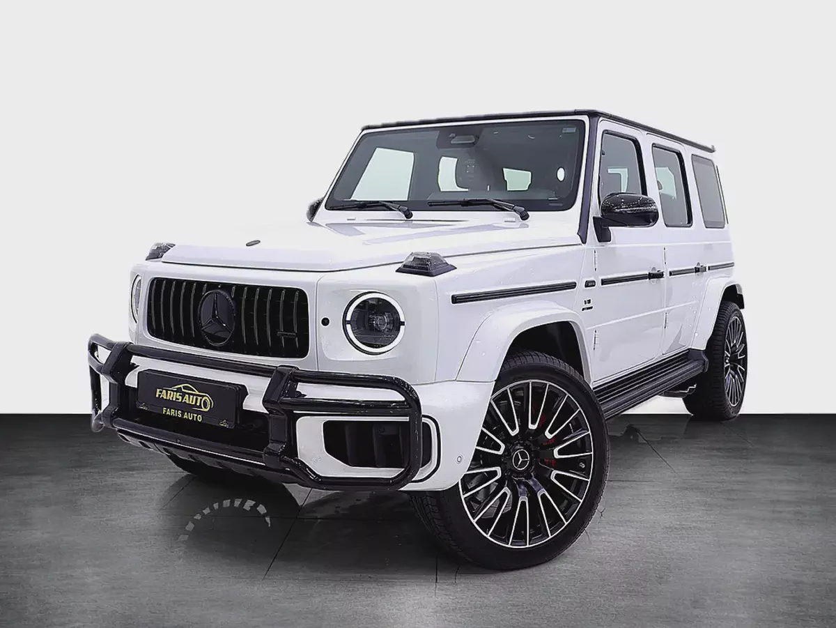 G63 GCC DOUBLE NIGHT PACKAGE - FULL EXT/INT CARBON + REAR MONITOR + 5 YEARS WARRANTY+SERVICE GARGASH