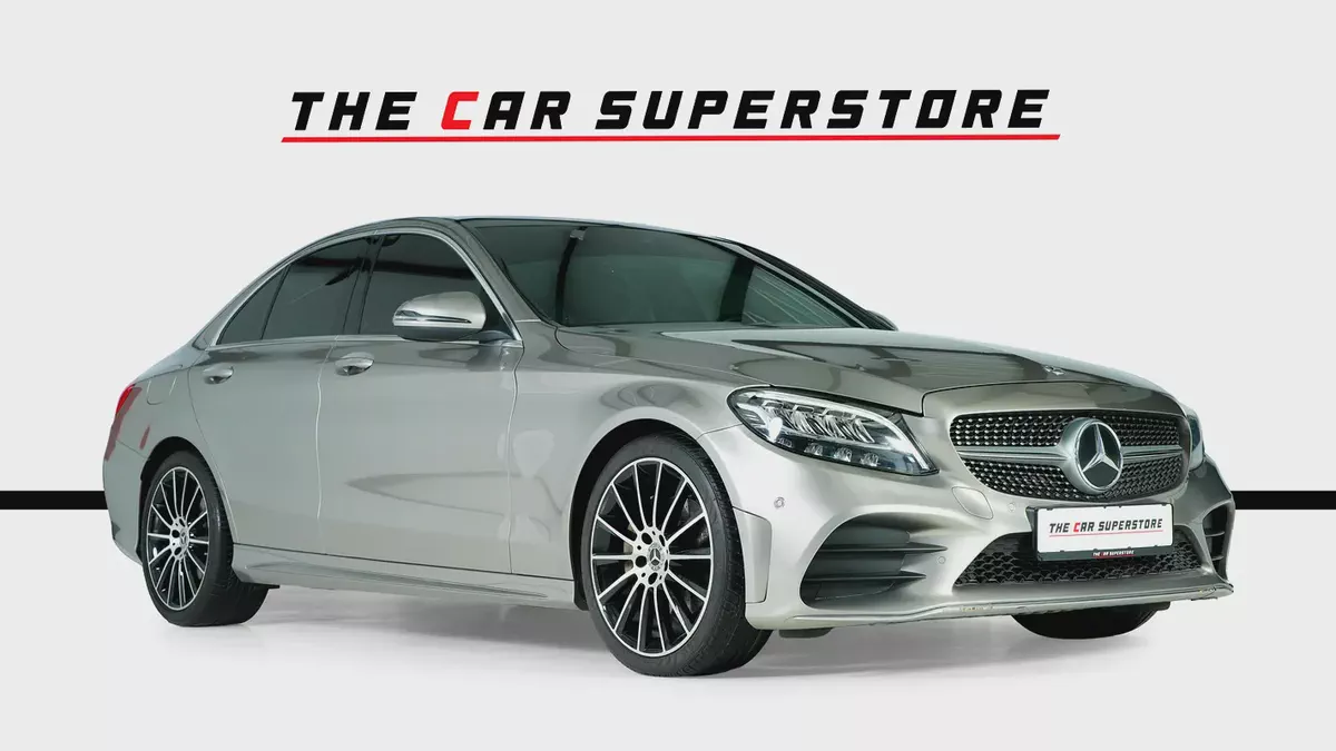 Mercedes Benz C200-AMG-GCC-Well maintained-high Specifications-Mercedes Service history available-1-1