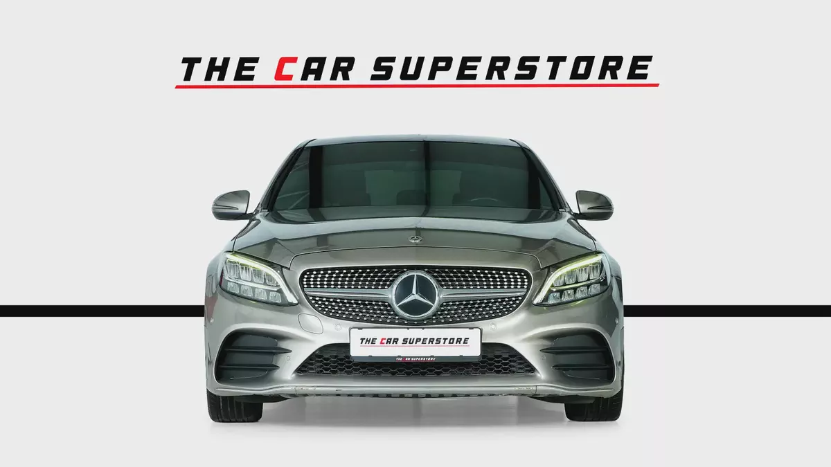 Mercedes Benz C200-AMG-GCC-Well maintained-high Specifications-Mercedes Service history available-2-2