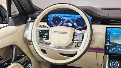 RANGE ROVER - VOGUE - FIRST EDITION - V8 P530 - GCC SPECS - UNDER WARRANTY - 2022 MODEL - GRAY/WHITE-2