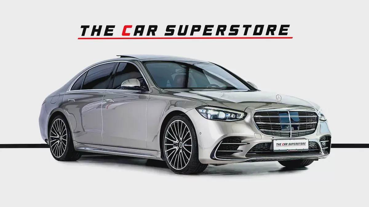 Mercedes Benz S580 L 4Matic-GCC-Gargash Warranty  Service Contract Until 05/2027-AMG Body Style-1-1