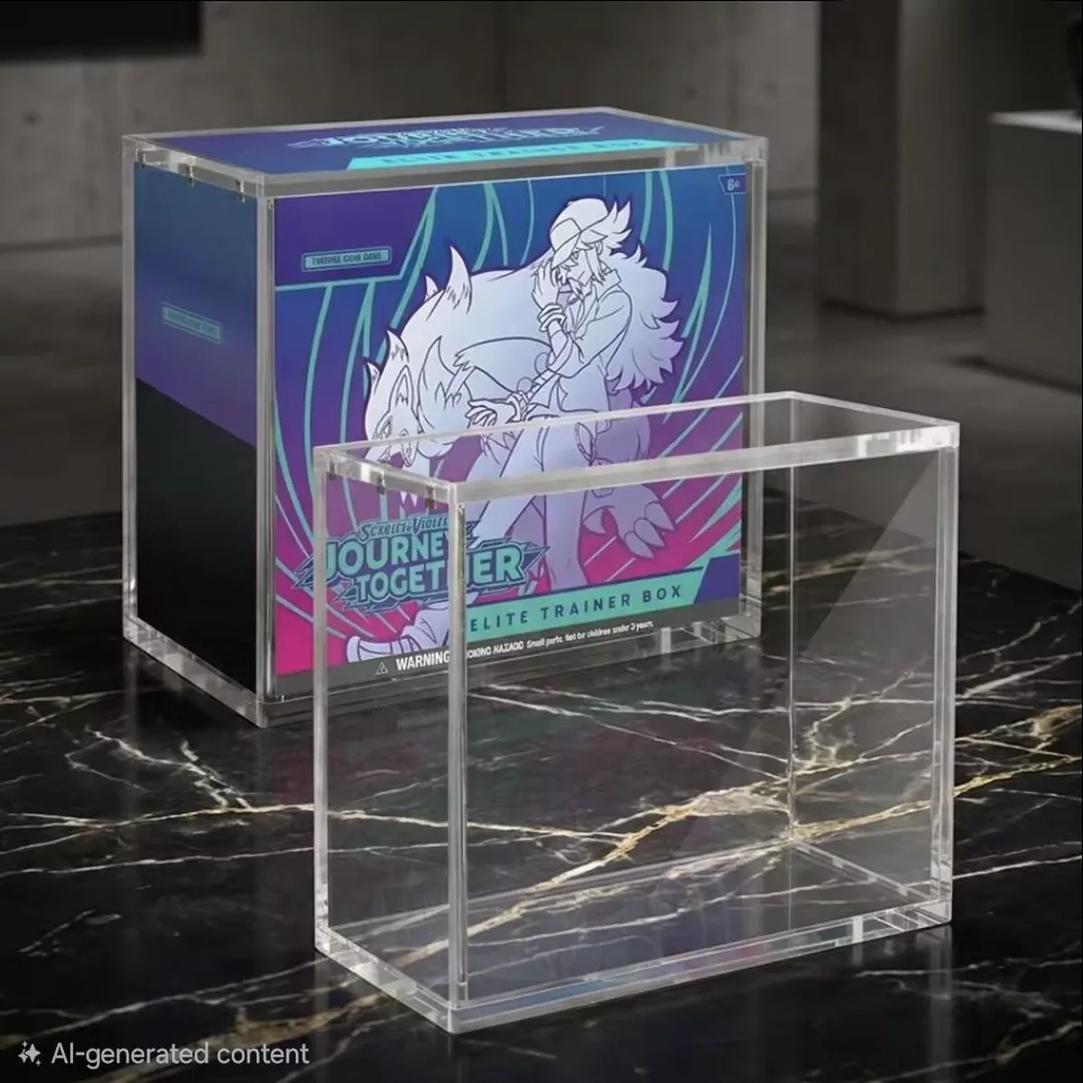 Pokemon Magnetic Acrylic ETB Display Case