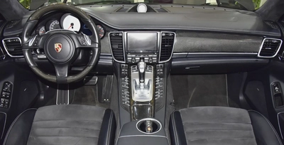 EXCELLENT DEAL for our Porsche Panamera GTS ( 2014 Model ) in Brown Color GCC Specs-10