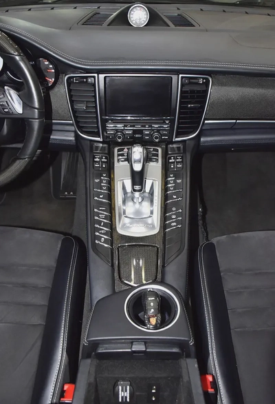 EXCELLENT DEAL for our Porsche Panamera GTS ( 2014 Model ) in Brown Color GCC Specs-16