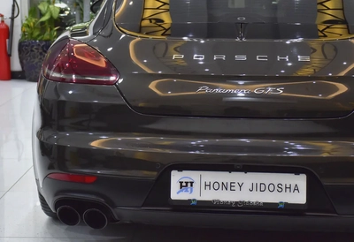 EXCELLENT DEAL for our Porsche Panamera GTS ( 2014 Model ) in Brown Color GCC Specs-7