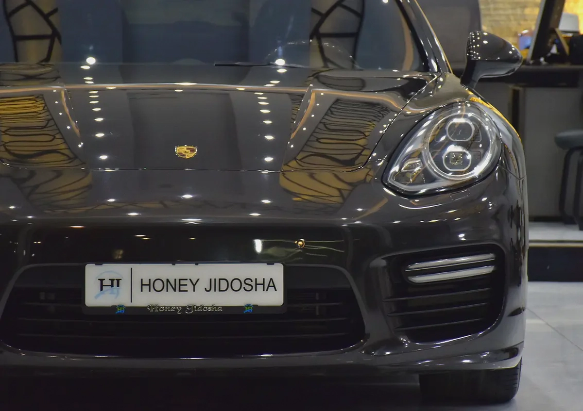 EXCELLENT DEAL for our Porsche Panamera GTS ( 2014 Model ) in Brown Color GCC Specs-3-3