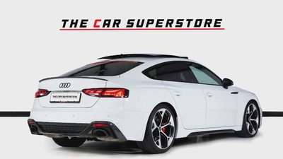 Audi RS5 Sportback-Competition Package-RS Carbon Fiber Sports Seats-Al Nabooda service contract-7