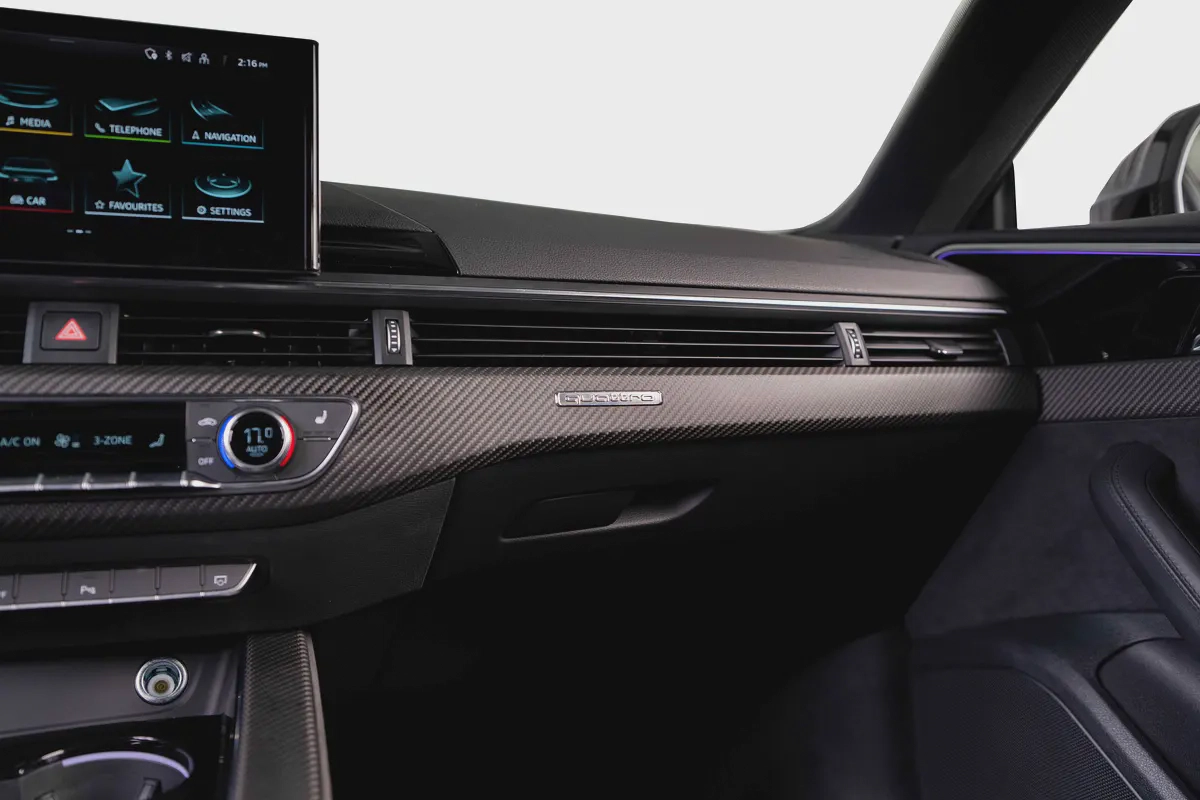 Audi RS5 Sportback-Competition Package-RS Carbon Fiber Sports Seats-Al Nabooda service contract-11-11