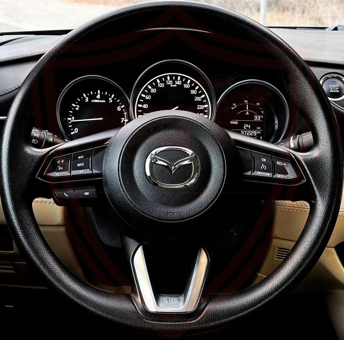Mazda 6 STANDARD Mazda 6 | 2.5 L | 2024 | GCC | Accident-Free | In Excellent Condition | 1075 P.M-12-0