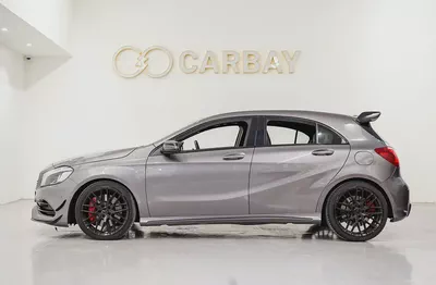AED 1081 PM | MERCEDES BENZ A45 4MATIC AMG 2018 | PRISTINE CONDITION | 2 YEAR WARRANTY-3