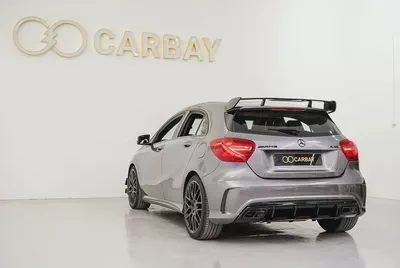 AED 1081 PM | MERCEDES BENZ A45 4MATIC AMG 2018 | PRISTINE CONDITION | 2 YEAR WARRANTY-6