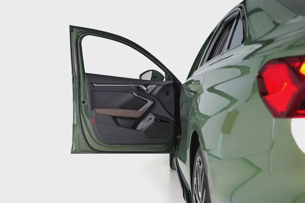 Audi A3-S line-GCC-District Green--Audi warranty and service valid till 2030