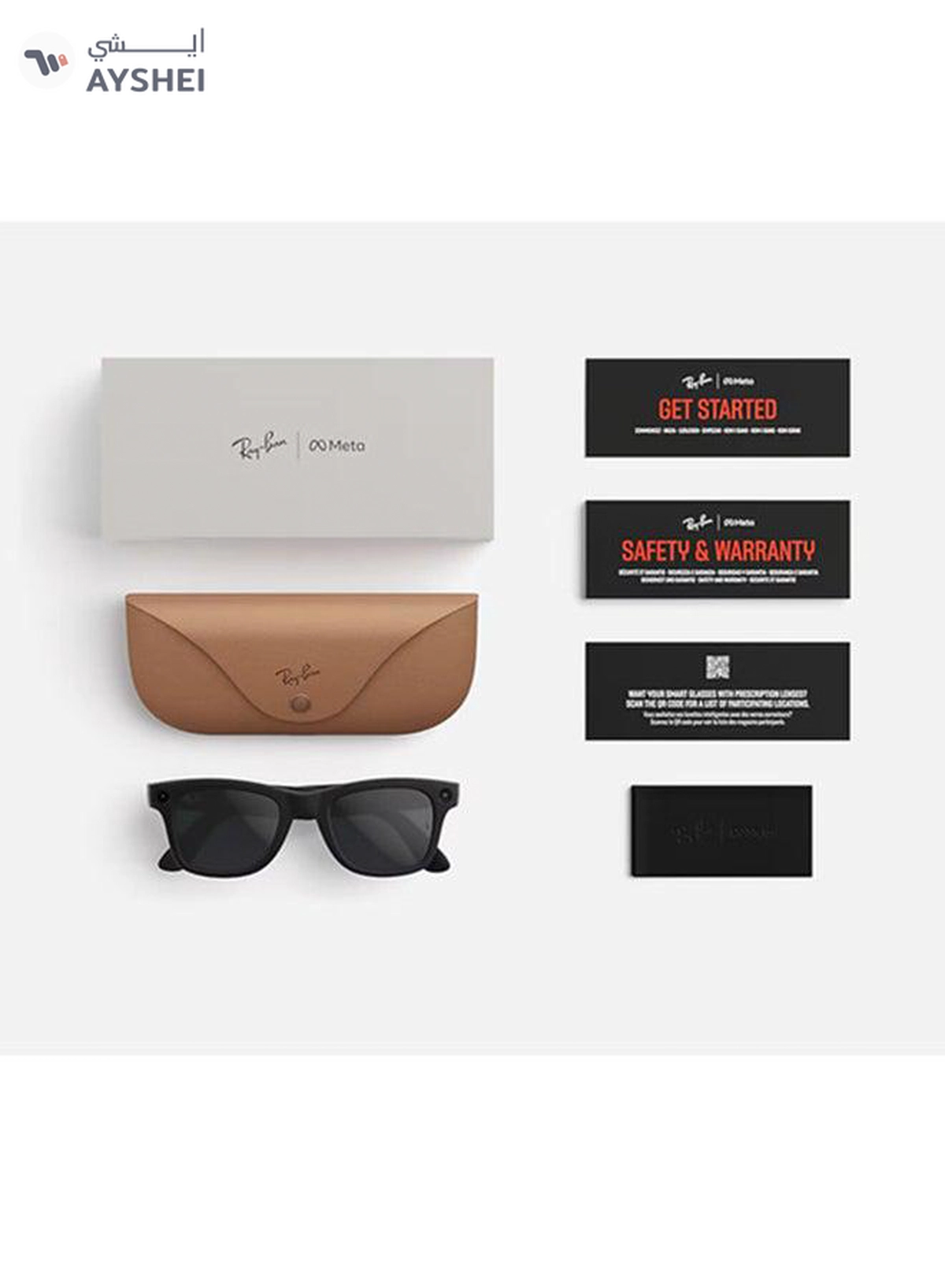 RAY-BAN | META WAYFARER (Gen 2) Frame Shiny Black Lenses G-15 Green Shiny Black-1-1
