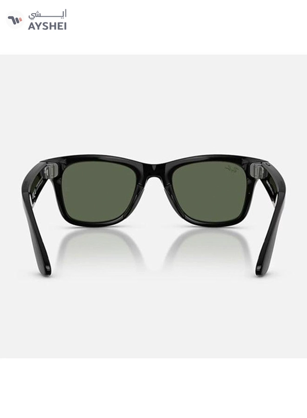 RAY-BAN | META WAYFARER (Gen 2) Frame Shiny Black Lenses G-15 Green Shiny Black