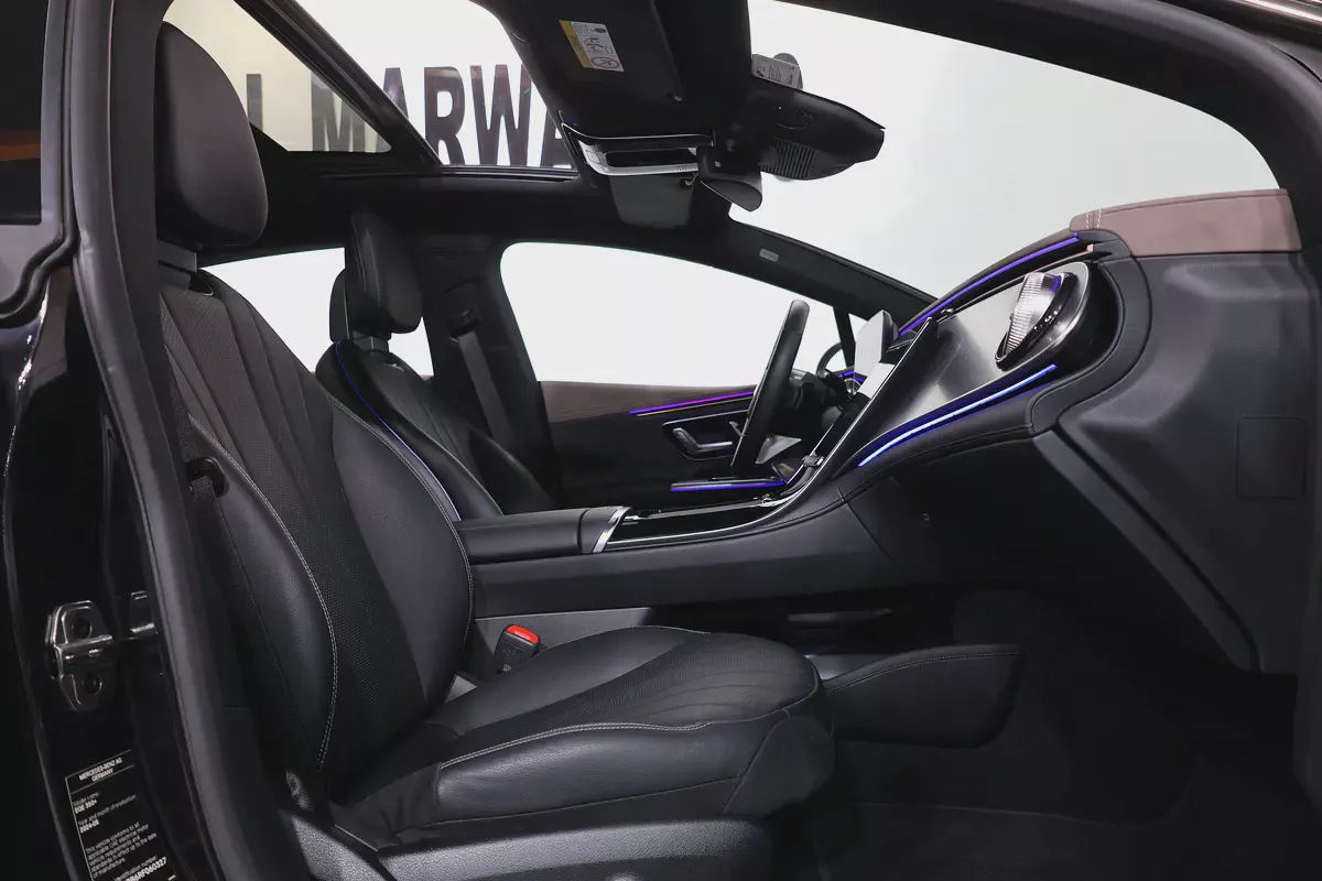 Mercedes EQE 350+ 2024 | GARGASH WARRANTY + SERVICE CONTRACT I GCC Specs |ACCIDENTS FREE-16-16
