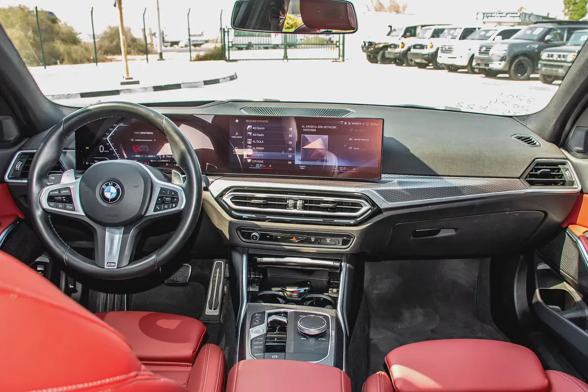 2024 BMW 320i M SPORT- GCC Specs - Like New - ONLY 22,000 KM WARRANTY+SERVICE AGMC-11-11