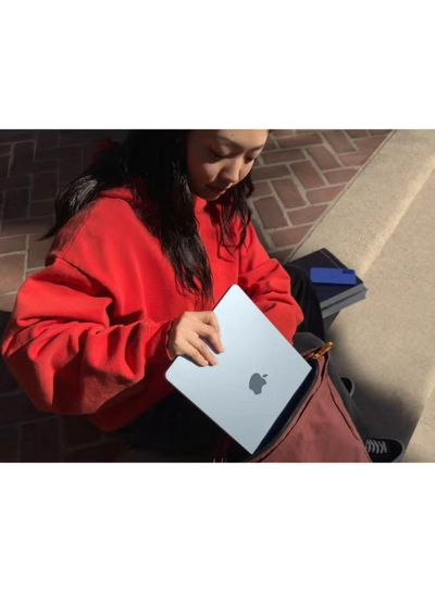 Apple New 2025 MacBook Air MC6T4 13-Inch Display, Apple M4 Chip 10-Core CPU 8-Core GPU Processor/16GB RAM/256GB SSD/macOS(International Version) English Sky Blue-5
