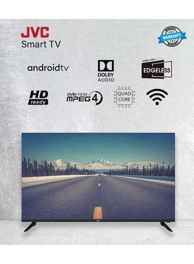 JVC 50-Inch Edgeless 4K UHD Smart TV with VIDAA OS, 60Hz, Bluetooth Remote Paired with 2.0 Channel 30W Soundbar, Bluetooth, USB, FM Radio LT-50N7105+SOUNDBAR Black-3