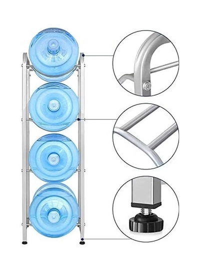ARTC 4 Tier Water Bottle Storage Rack Assorted Colour 108cm-4