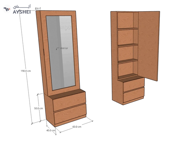 Dresser with Mirror, CD08