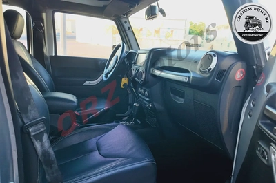 6 MOS WTY  1 YR SP FROM OFFROAD-ZONE | 2016 JEEP WRANGLER 4DR SAHARA SILVER-17