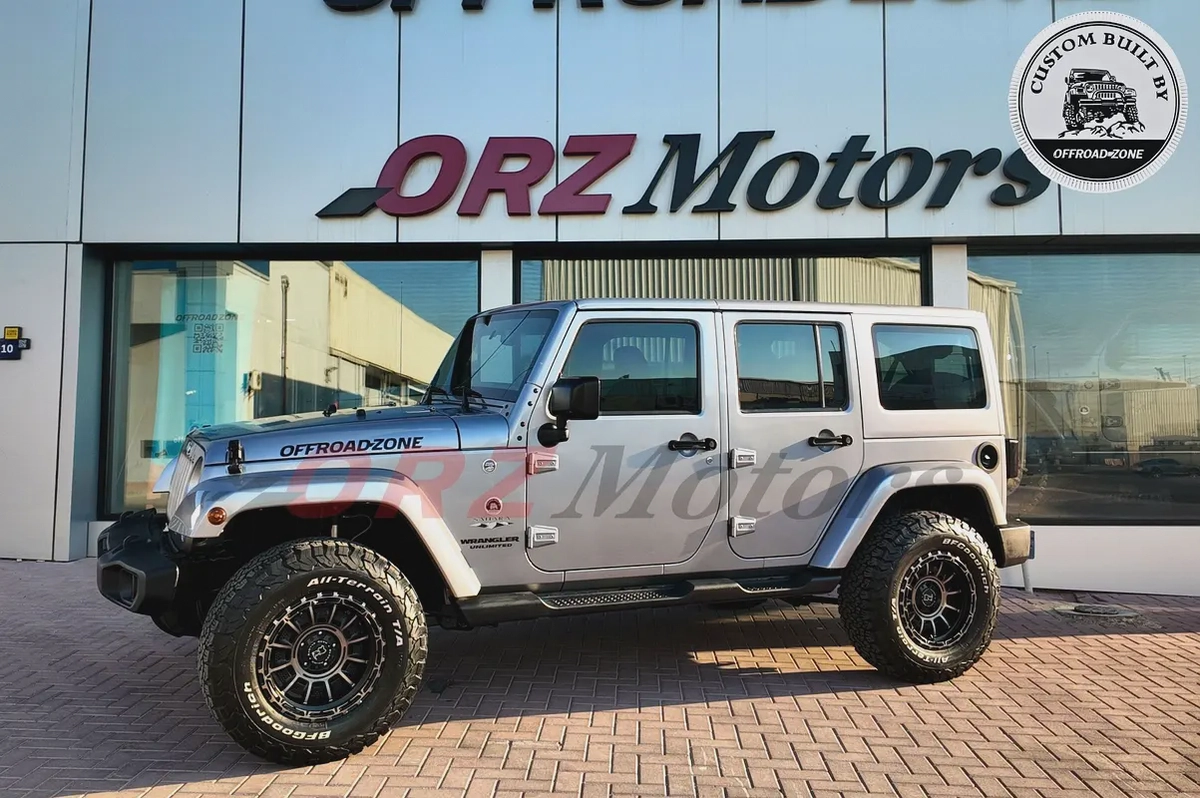 6 MOS WTY 1 YR SP FROM OFFROAD-ZONE | 2016 JEEP WRANGLER 4DR SAHARA SILVER