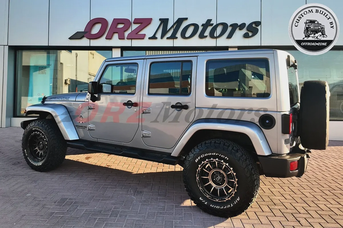 6 MOS WTY  1 YR SP FROM OFFROAD-ZONE | 2016 JEEP WRANGLER 4DR SAHARA SILVER-3-3