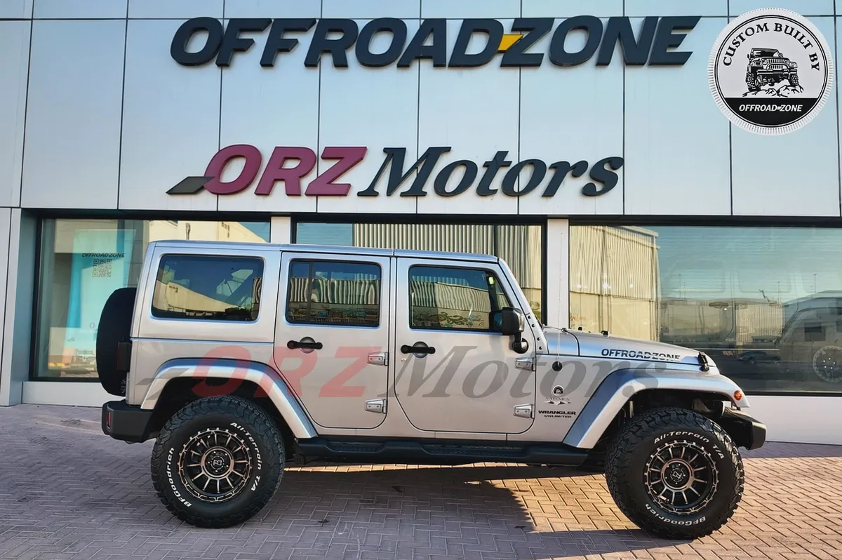 6 MOS WTY  1 YR SP FROM OFFROAD-ZONE | 2016 JEEP WRANGLER 4DR SAHARA SILVER-6-6