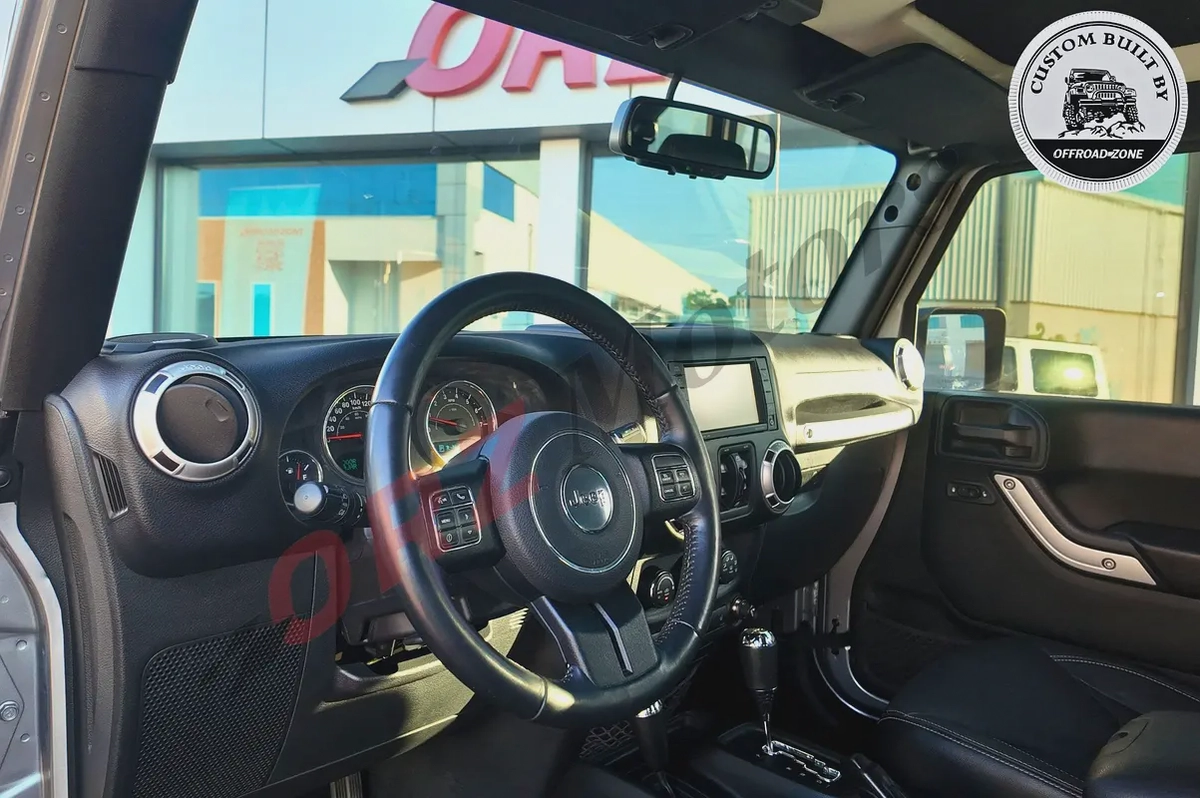6 MOS WTY  1 YR SP FROM OFFROAD-ZONE | 2016 JEEP WRANGLER 4DR SAHARA SILVER-8-8