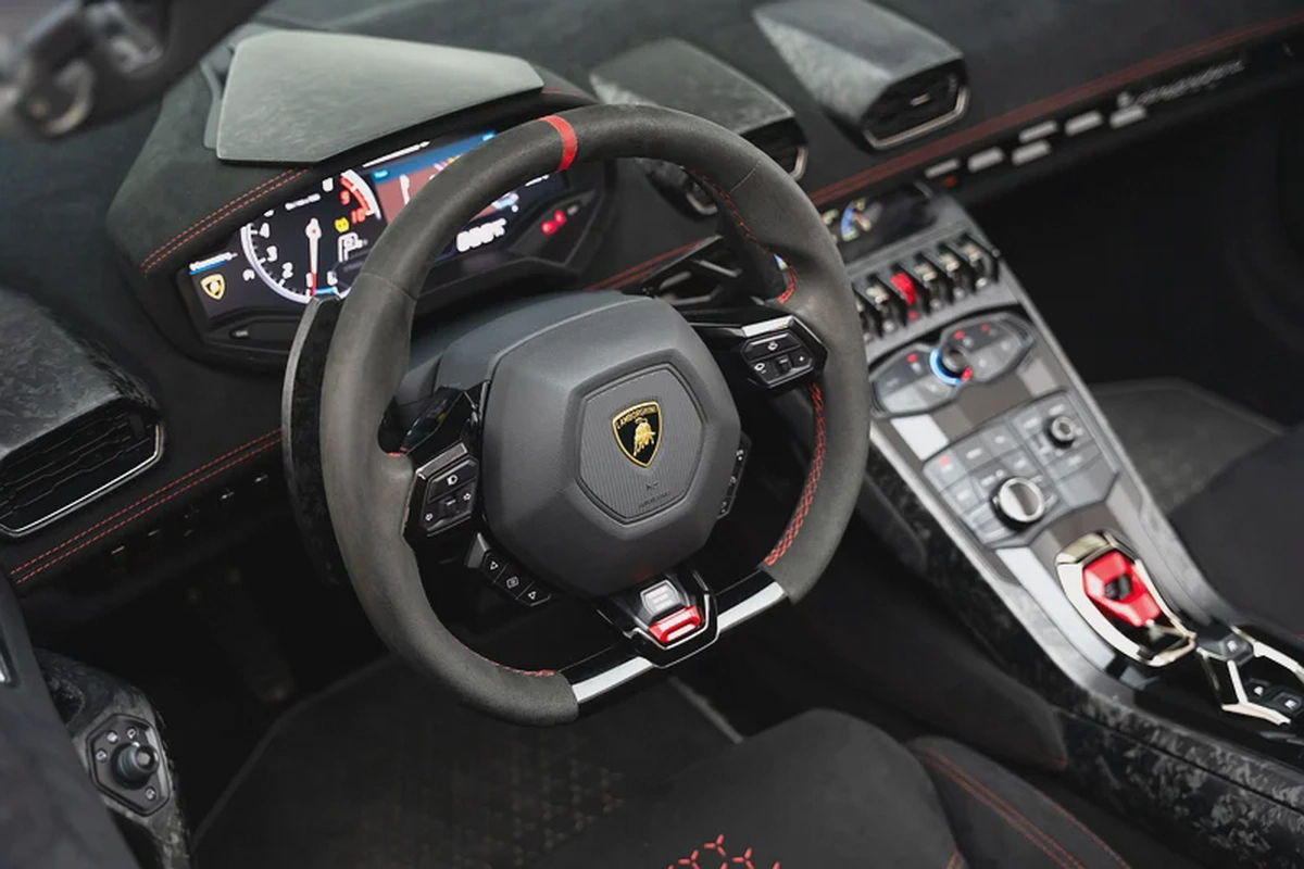 2019 LAMBORGHINI HURACAN PERFORMANTE SPYDER WITH WARRANTY AND SERVICE CONTRACT-9-9
