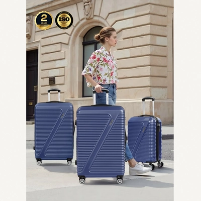Para John AERIS 3-Piece Hard Shell Luggage Set | ABS+PC Travel Suitcases with 8 Spinner Wheels | 20/28/32 Inch-5