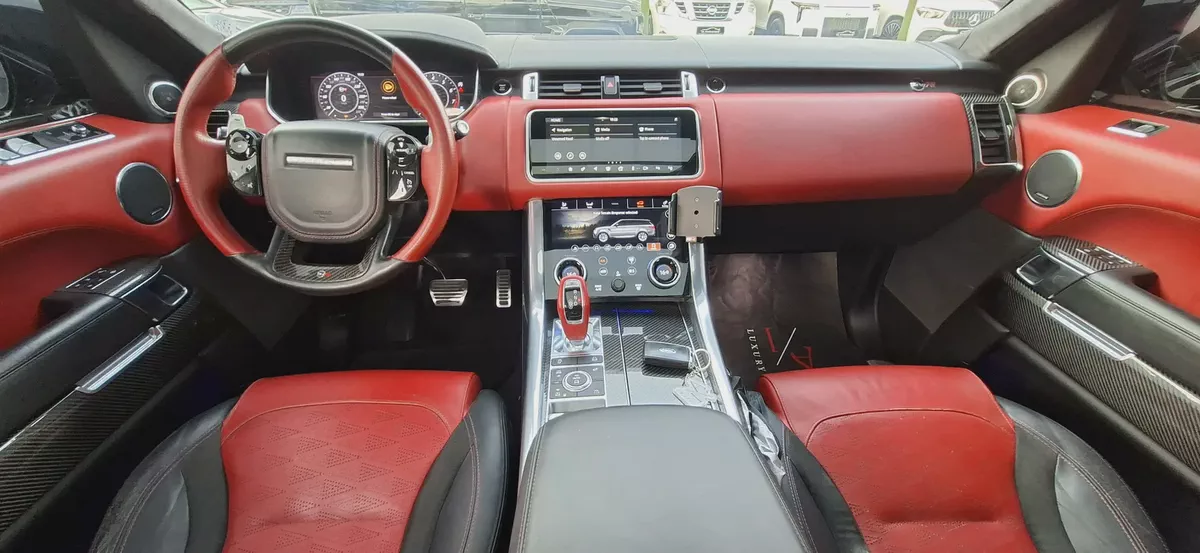 2019 Land Rover Range Rover Sport SVR | GCC Specs | Pristine Condition-11-11