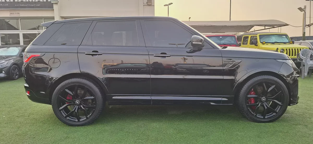 2019 Land Rover Range Rover Sport SVR | GCC Specs | Pristine Condition-8-8
