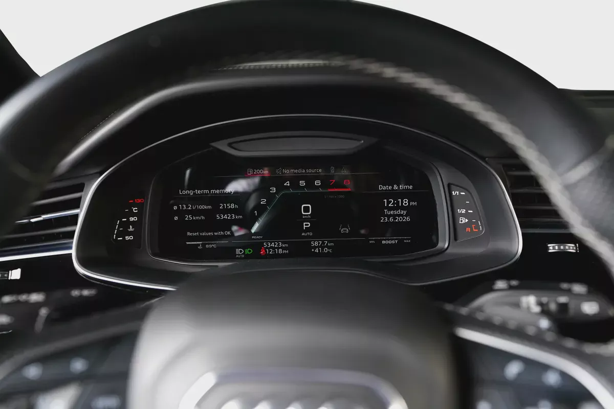 Audi Q8 S line-Super SUV-Bang  Olufsen Advanced 3D Sound system-Well Maintained-12-12