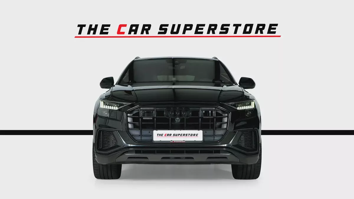 Audi Q8 S line-Super SUV-Bang  Olufsen Advanced 3D Sound system-Well Maintained-2-2