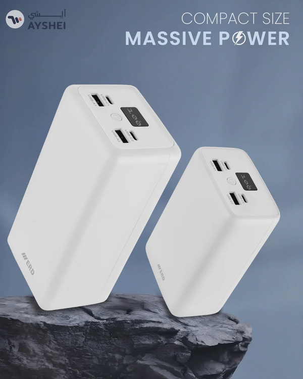ERD UltraMax 30000mAh Mega PowerBank Long-Last Backup