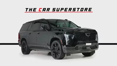 Cadillac Escalade ESV- GCC- new shape-low mileage- Agency warranty and service-1