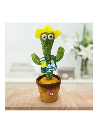 XiuWoo Dancing Cactus Plush Stuffed Toy with Music-4