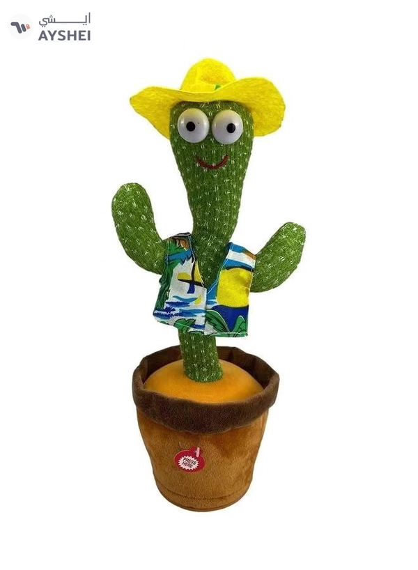XiuWoo Dancing Cactus Plush Stuffed Toy with Music