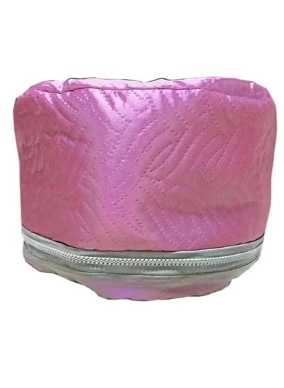 ORiTi Hair Treatment Thermal Cap Pink/White-1
