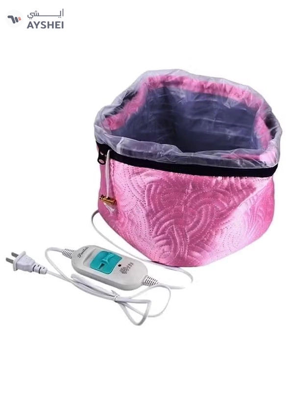 ORiTi Hair Treatment Thermal Cap Pink/White