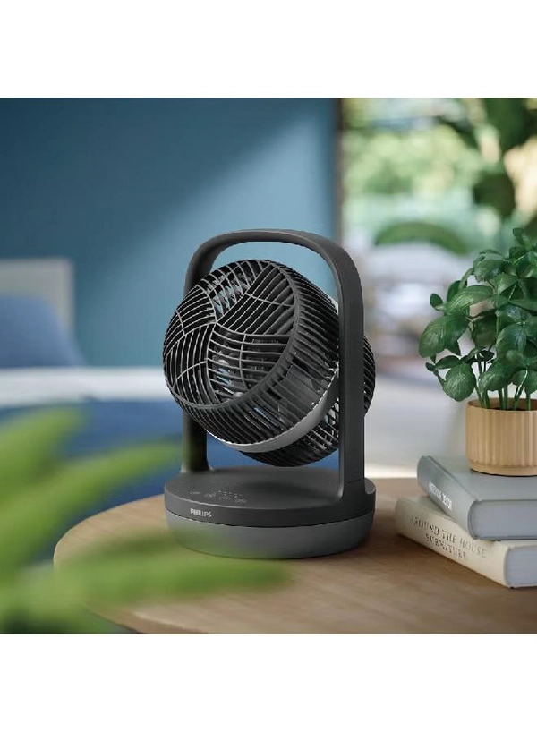 Philips 28W 3000-Series High-Quality Table Fan Black 37.5 x 25.9 x 25.9 cm CX3050/01 CX3050/01 Black