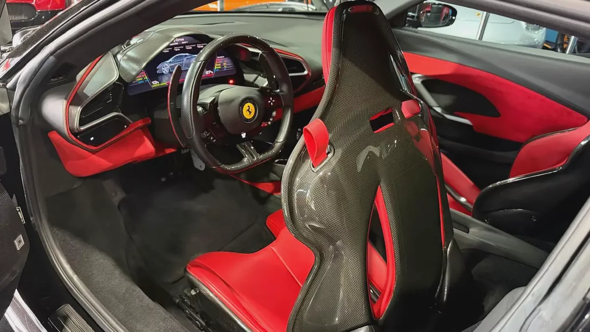 Ferrari 296 GTB 2023 Standard GCC Specs -Pristine Condition-UNDER AL ATAYER WARRANTY & FULL SERVICES-2-2