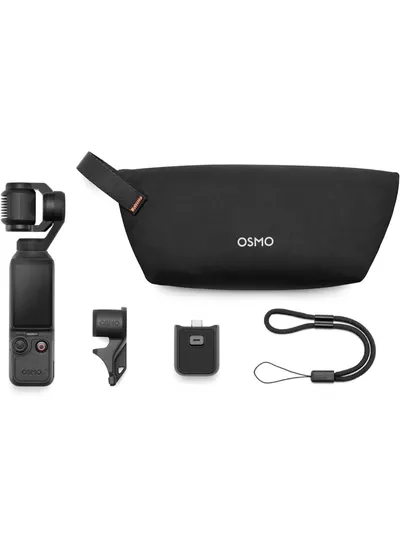 dji Osmo Pocket 4 Standard Combo, Pocket Gimbal Vlog Camera, 1″ CMOS & 4K/240fps, 3-Axis Stabilization, 2× Lossless Zoom, 107GB Built-in Storage, 2" Rotatable Screen Official Warranty-3