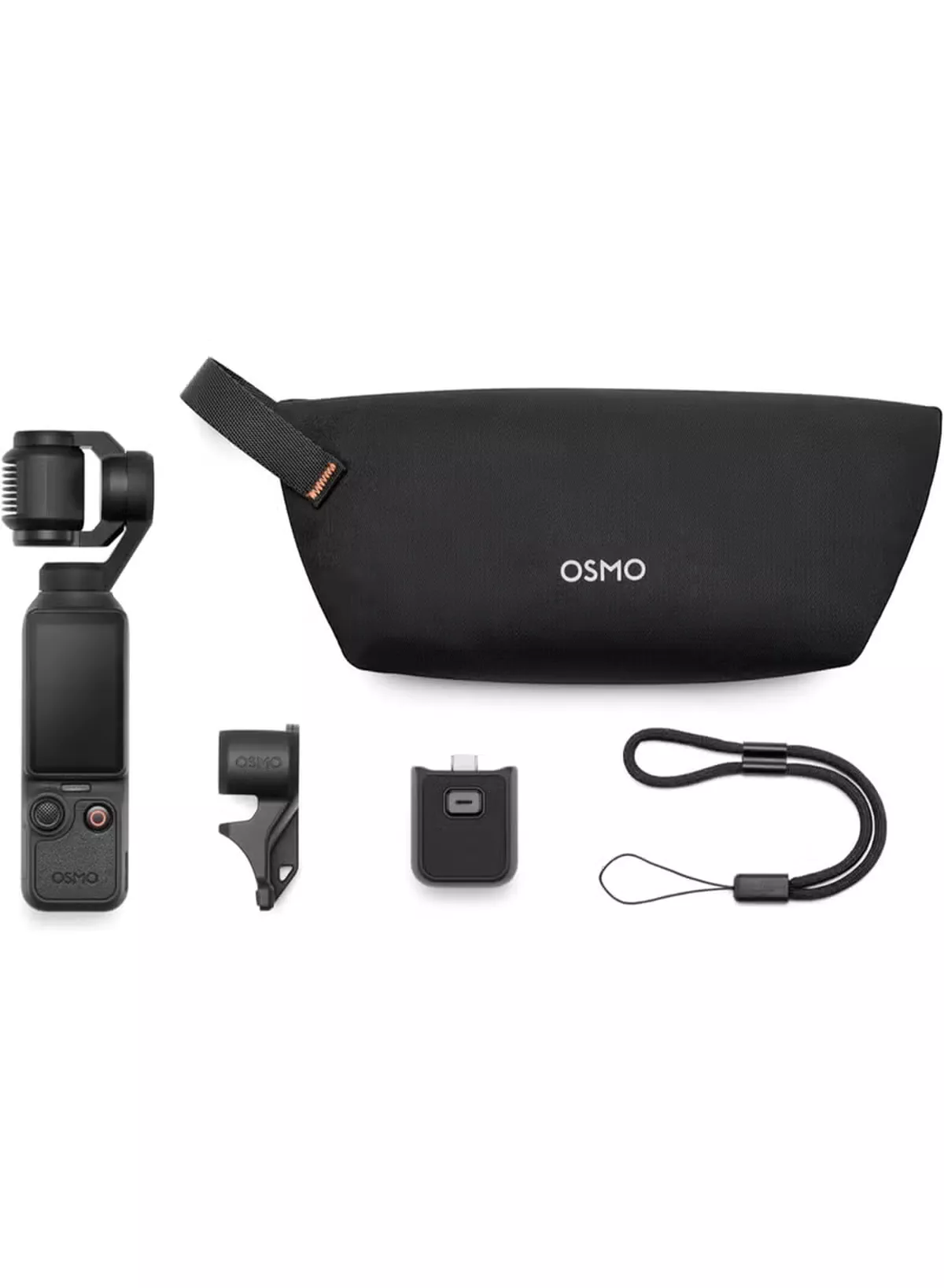 dji Osmo Pocket 4 Standard Combo, Pocket Gimbal Vlog Camera, 1″ CMOS & 4K/240fps, 3-Axis Stabilization, 2× Lossless Zoom, 107GB Built-in Storage, 2" Rotatable Screen Official Warranty-3-3
