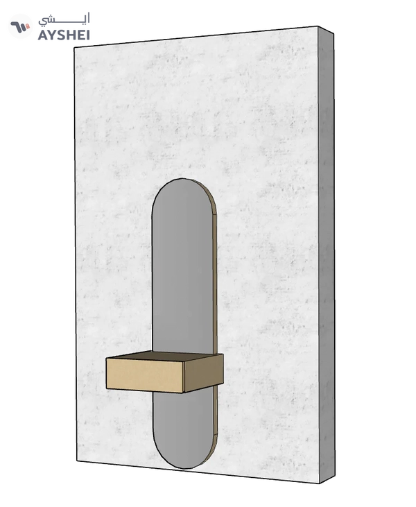 Daisy Wall Mounted Dresser Mirror