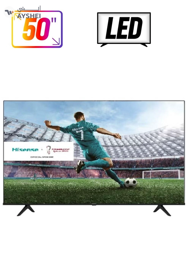 Hisense 4K Ultra HD Smart LED TV 50 Inch 50A62HS Black