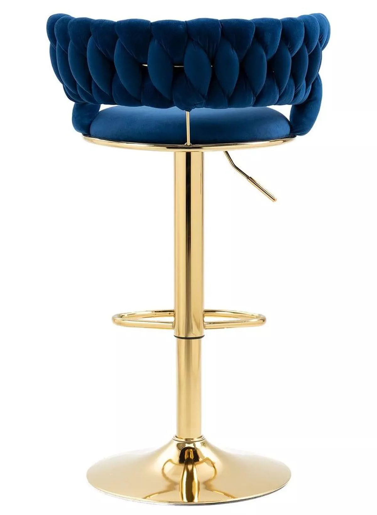 Luxury bar Stool,Modern Round Adjustable Reception Chair, Gold Velvet Bar Chair, Kitchen high Dining Chair , Height Adjustable and 360° Swivel. Suitable for bar, Home, office, Cafe